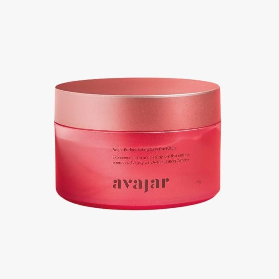 پچ دور چشم روزانه آواژار پرفکت لیفتینگ – پچ های آبرسان و احیا کننده با کلاژن و ترکیب گلبرگ های قرمز، 90 عدد