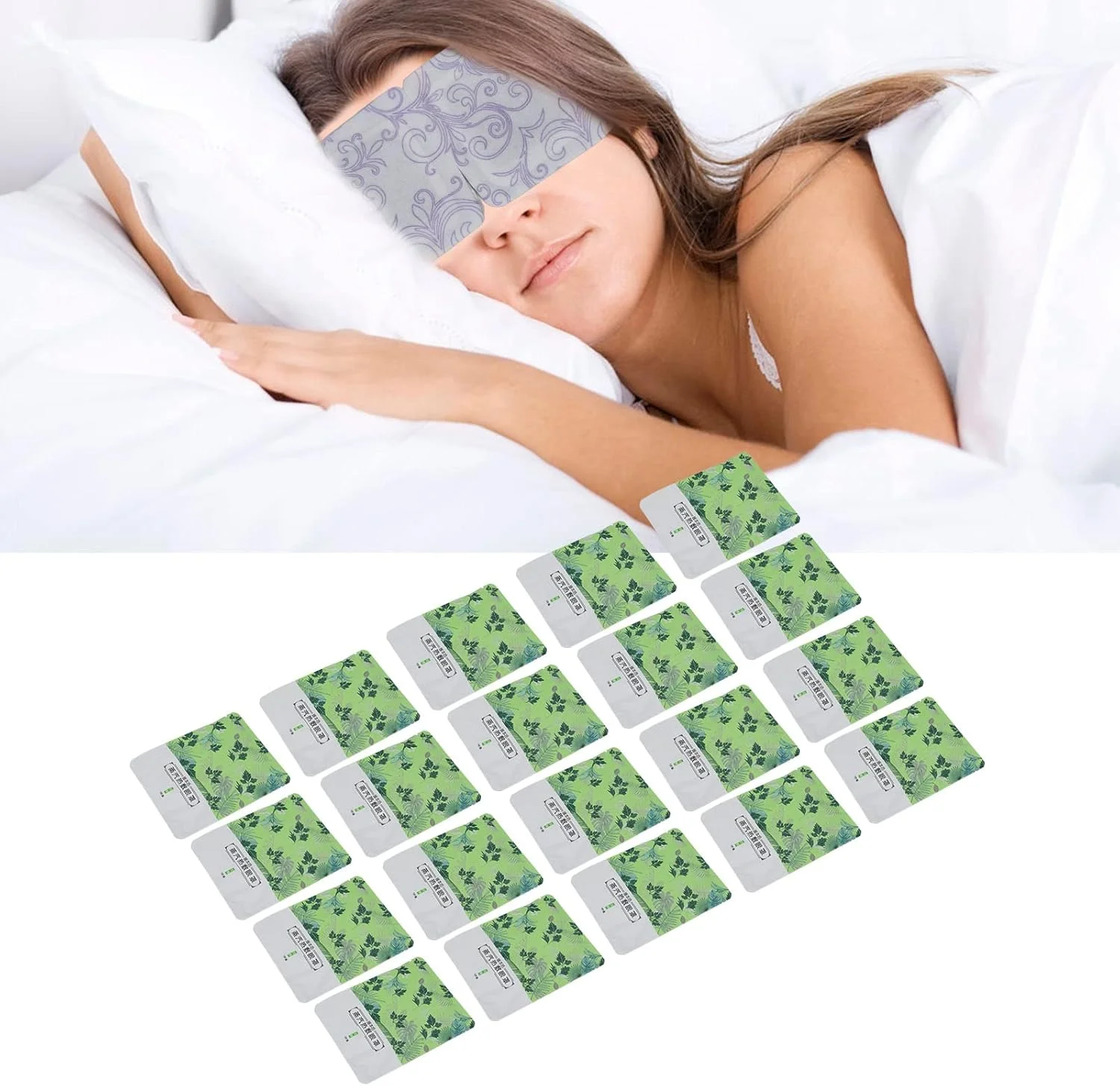 پد بخار چشم، 20 عدد پد یکبار مصرف قابل حمل برای مراقبت از چشم، تسکین خستگی چشم، کمپرس گرم، مراقبت از چشم برای خانه و محل کار