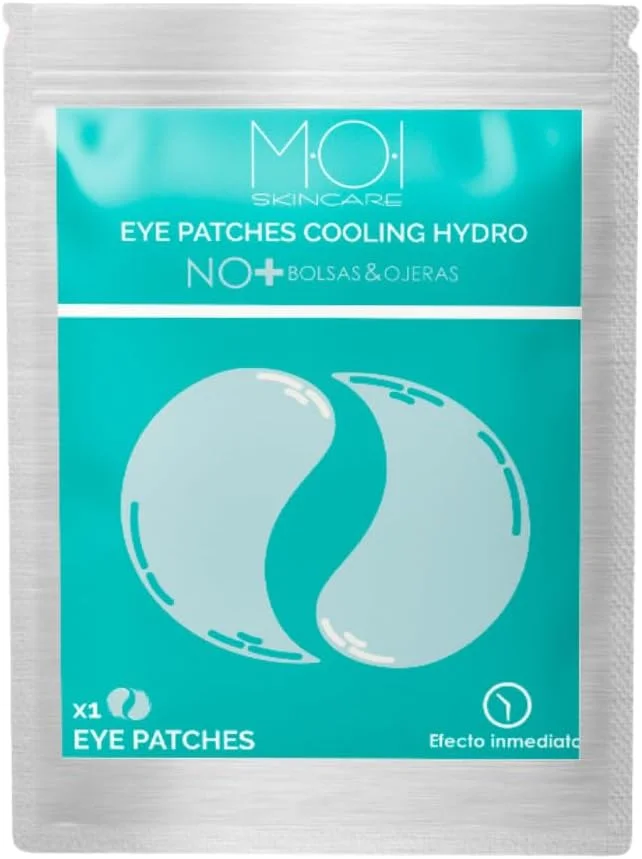 پد های زیر چشم خنک کننده هیدرو با اسید هیالورونیک، کاهش دهنده پف زیر چشم، پد زیر چشم M·O·I Skincare