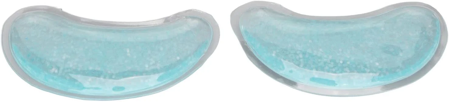 پد ژلی خنک کننده چشم Asixxsix، پدهای چشمی خنک کننده قابل استفاده مجدد، کمپرس گرم و سرد ضد نشت، نرم و سازگار با پوست، پدهای زیر چشم برای سیاهی و پف کردگی، آرامش بخش چشم