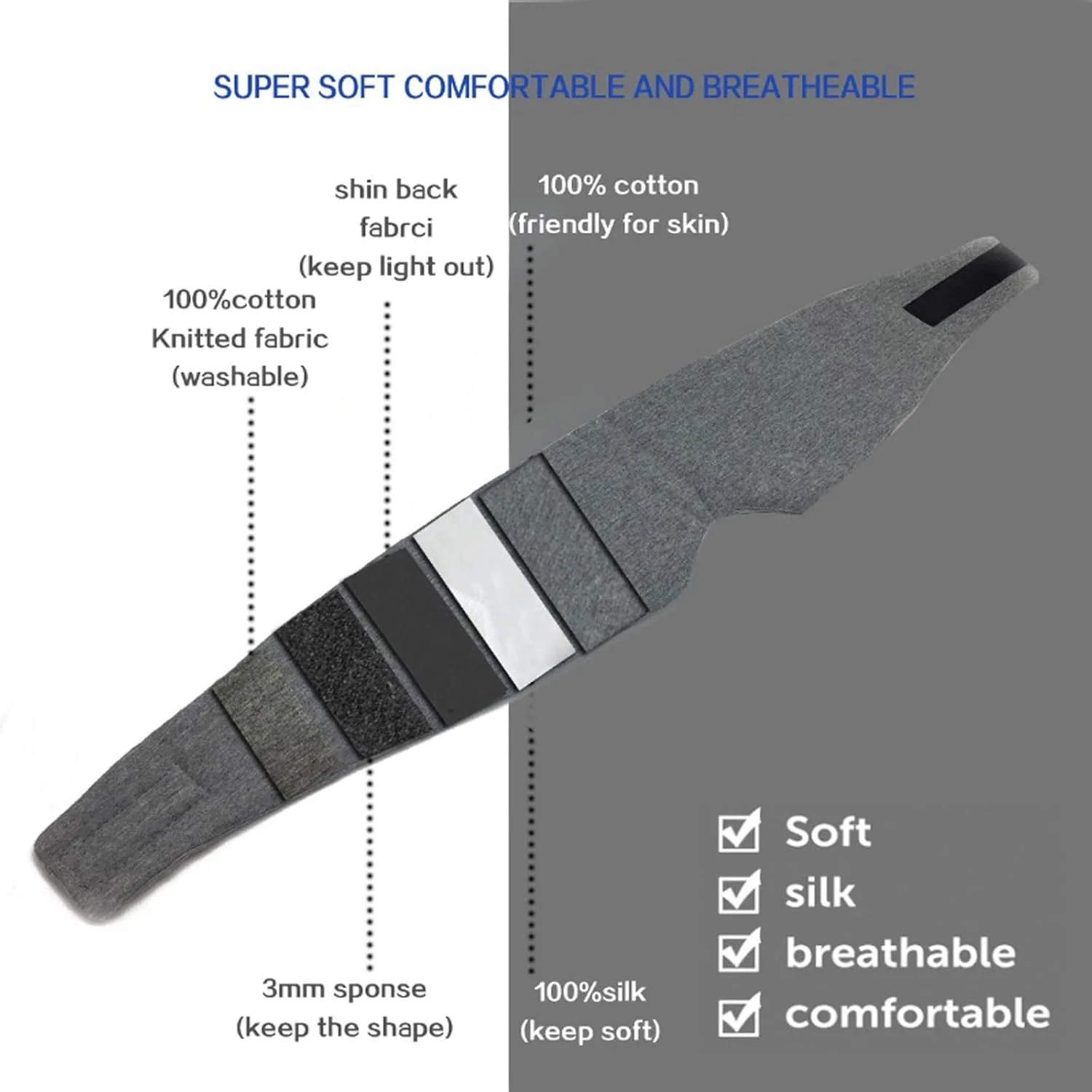 ماسک چشم سه بعدی خواب یک عددی، ماسک خواب طبیعی، پوشش سایه چشم، چشم بند نرم و قابل حمل، چشم بند مسافرتی ماسک چشم سه بعدی خواب یک عددی، ماسک خواب طبیعی، پوشش سایه چشم، چشم بند نرم و قابل حمل، چشم بند مسافرتی