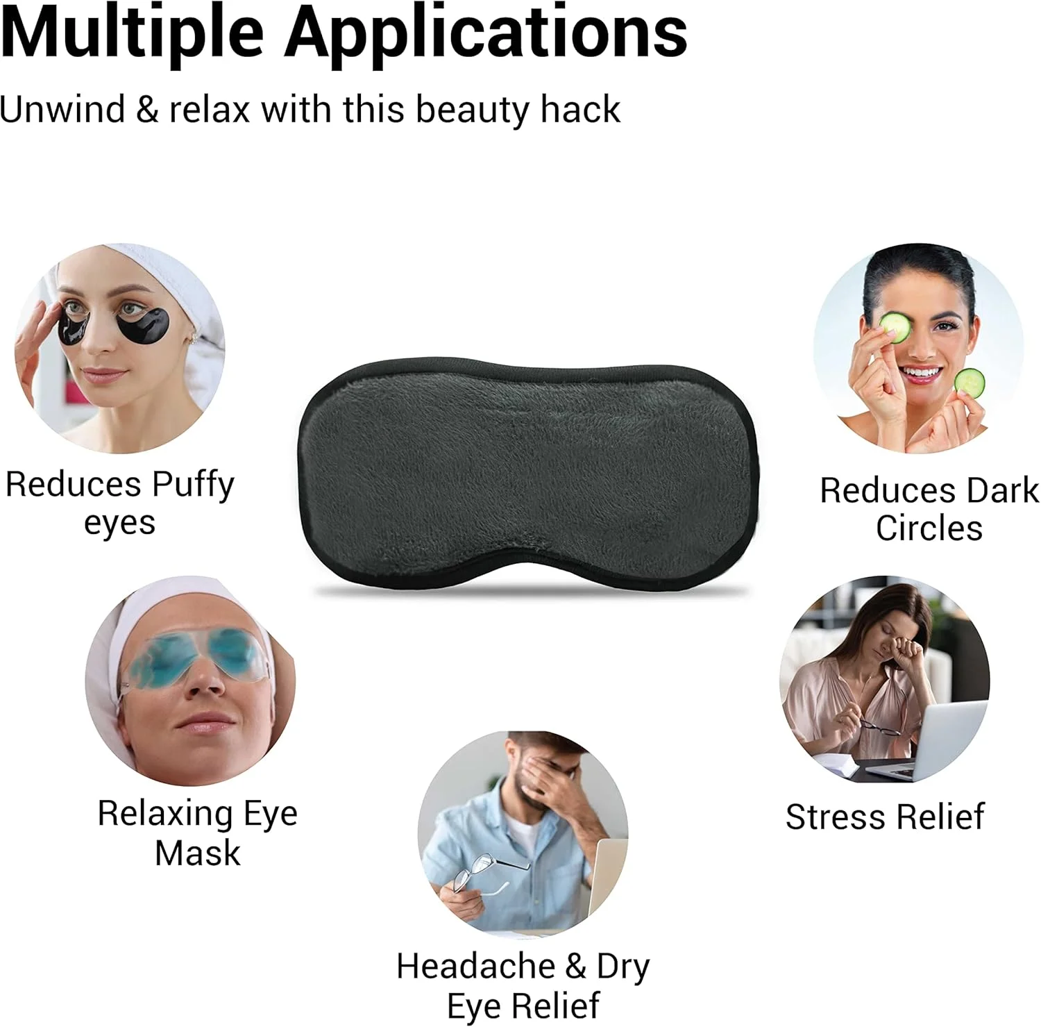 آی فرش سندپاپی - ماسک چشم ژلی خنک کننده و آرامش بخش (بسته 2 عددی) | ایده آل برای پف و سیاهی دور چشم | قابل استفاده به عنوان ماسک خواب بدون ژل | اندازه جهانی آی فرش سندپاپی - ماسک چشم ژلی خنک کننده و آرامش بخش (بسته 2 عددی) | ایده آل برای پف و سیاهی دور چشم | قابل استفاده به عنوان ماسک خواب بدون ژل | اندازه جهانی