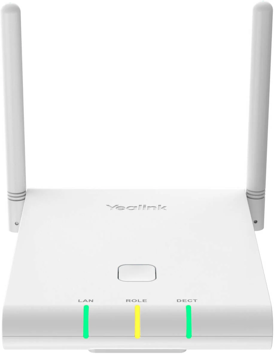 ایستگاه پایه چند سلولی IP دکت یالینک W90B، پشتیبانی از 2500 تماس دکت، پشتیبانی از 60 ایستگاه پایه و 250 گوشی، تا 250 حساب SIP، سفید | W90B