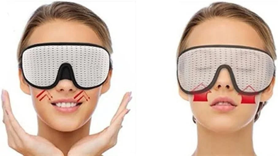 ماسک چشم، ماسک چشم تنفسی و محافظ نور برای خواب (Hortel)