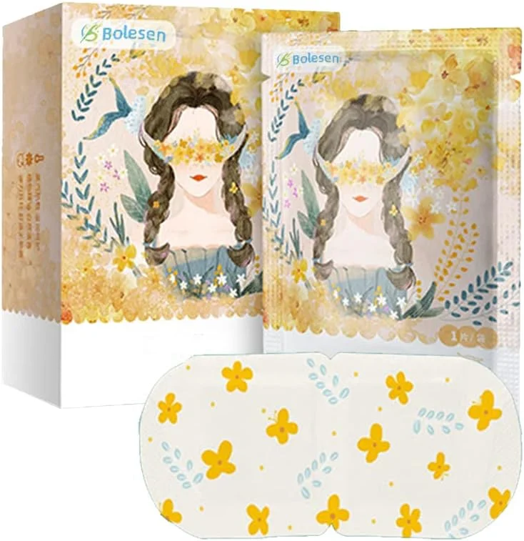 ماسک چشم بخار با روغن اسانس گل، ماسک چشم خواب گرم برای ادم و خستگی چشم، ماسک چشم خواب حلقه سیاه چشم خشک خود گرم شونده دمای یکنواخت 42 درجه سانتیگراد - بسته 14 عددی (Fragrans)