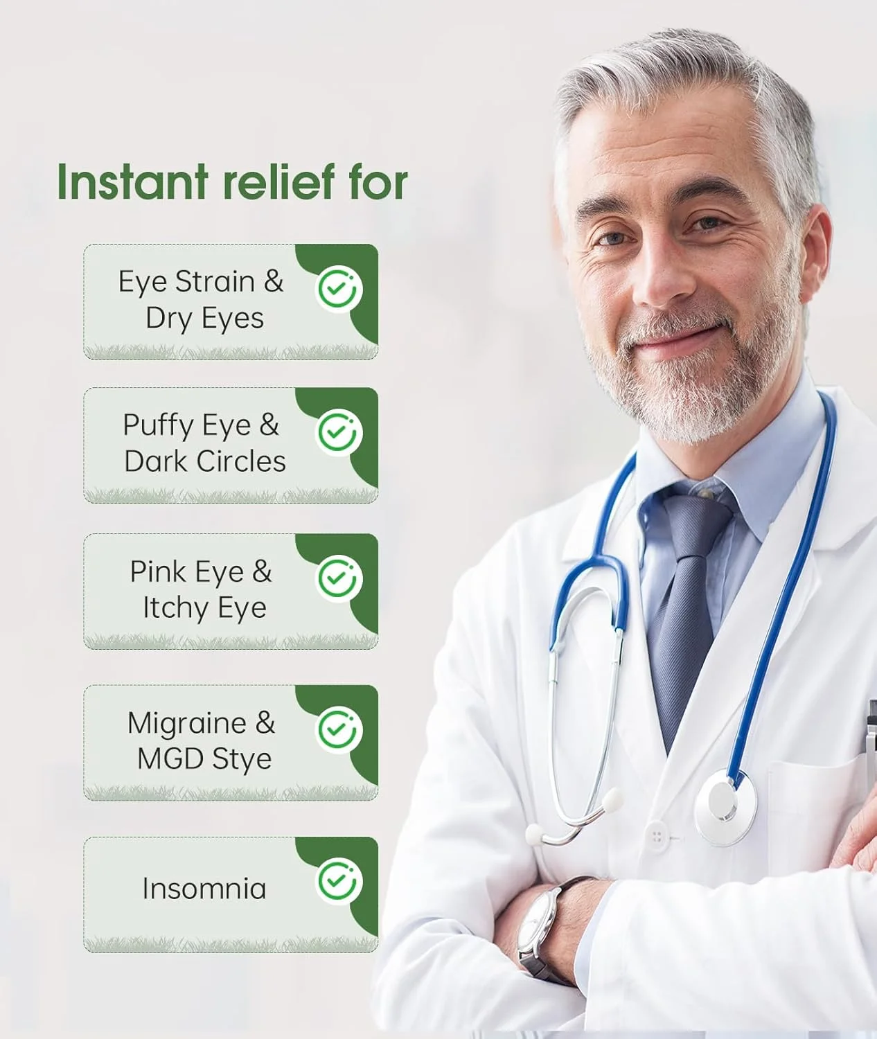 ماسک چشم گرمایشی، ماسک خواب فیبر جلبک برای سردرد، خشکی چشم و بی خوابی، مسدود کننده نور فوق العاده نرم با پل بینی قابل تنظیم برای خواب عمیق تر - فناوری گرافن و بسته سرد قابل تعویض - مشکی