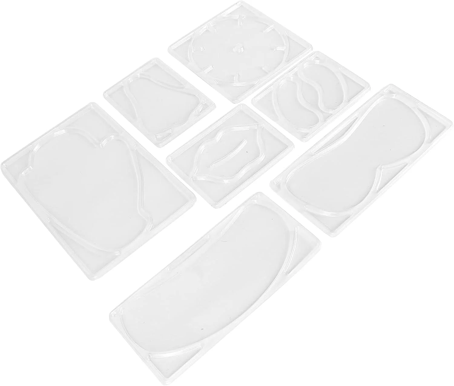 قالب ماسک صورت چندبار مصرف، قالب ماسک، لوازم جانبی دستگاه ماسک ساز، قالب ماسک لب، چشم و گردن DIY