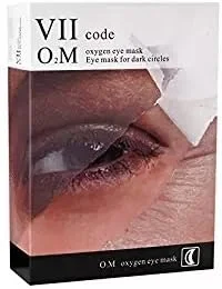 پدهای دور چشم اکسیژن O2M برای سیاهی دور چشم - کاهش پف، خطوط پنجه کلاغی، خطوط ریز و کیسه های زیر چشم - موثرترین درمان ها برای سیاهی دور چشم 1 جعبه/6 جفت
