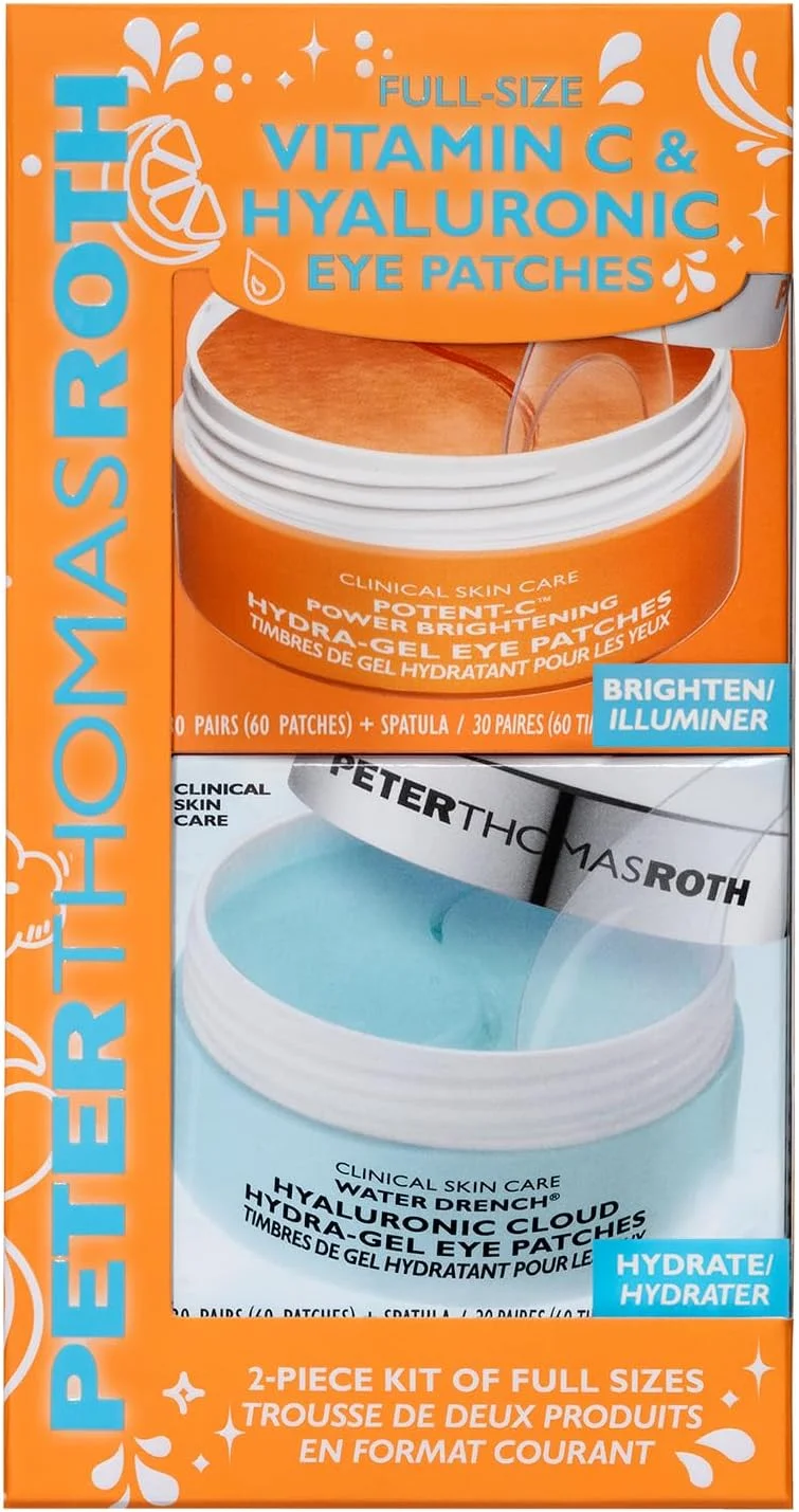 مجموعه دو عددی پچ دور چشم ویتامین C و هیالورونیک اسید سایز کامل پیتر توماس راث