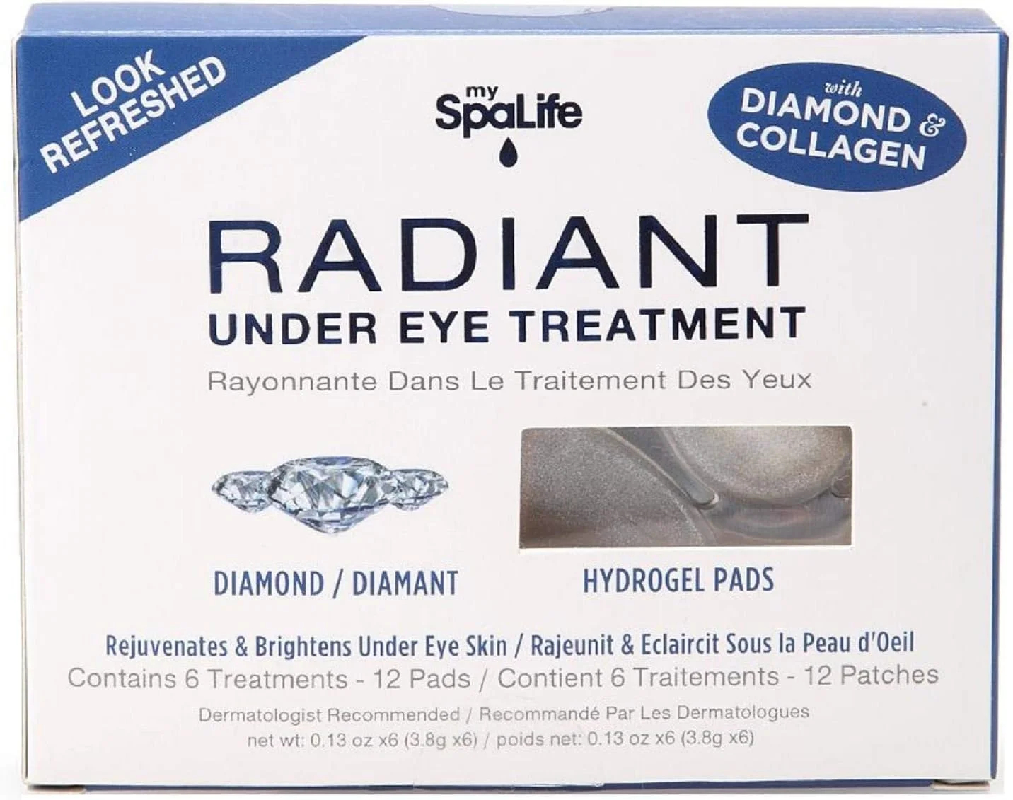 پد درمان درخشان زیر چشم 12 عددی