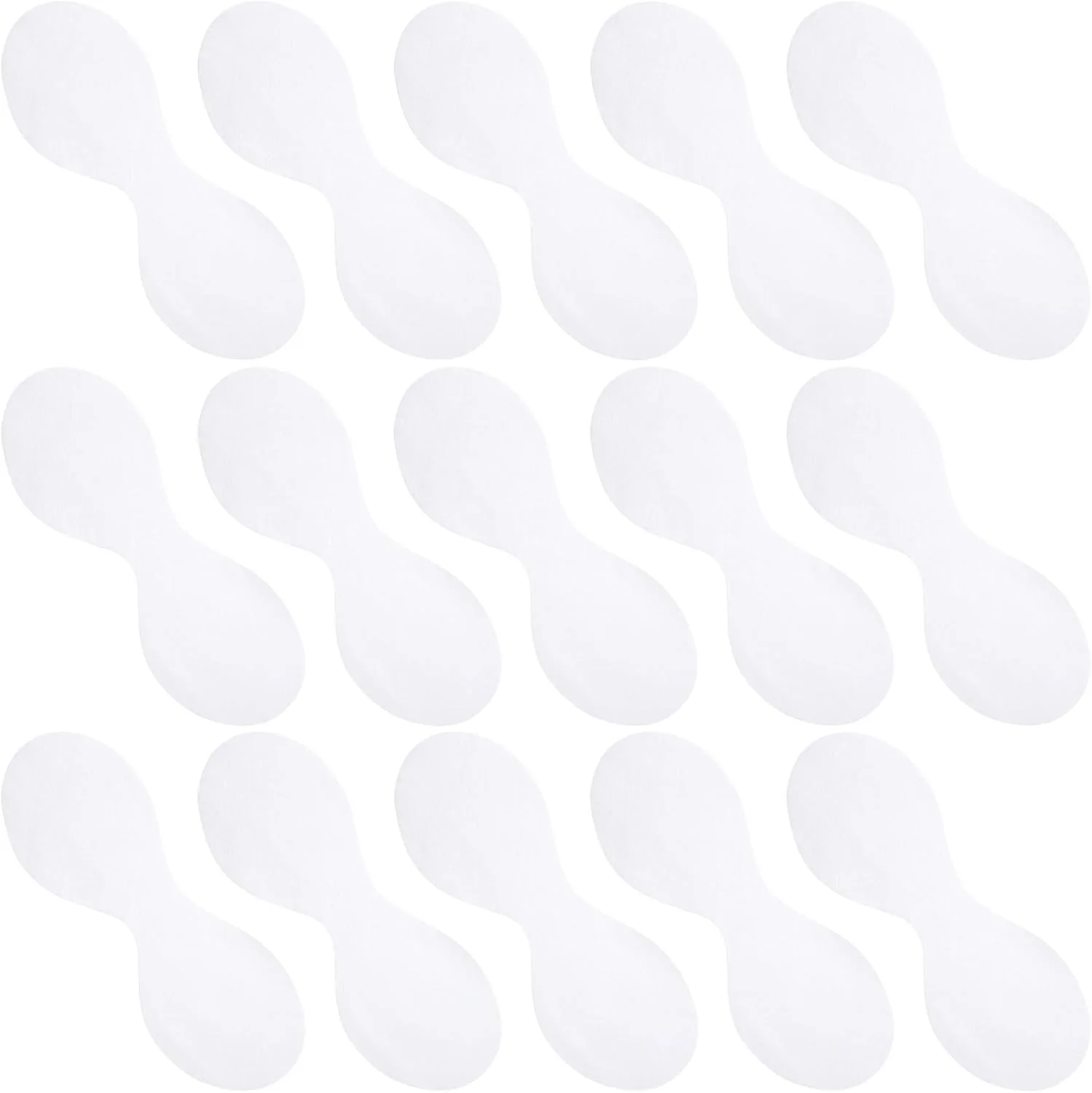 ۵۰ عدد ماسک چشم یکبار مصرف، پوشش چشم صورت از جنس پنبه و نبافته، ورقه‌های شفاف کاغذ آرایشی اسپا برای حفظ رطوبت پوست