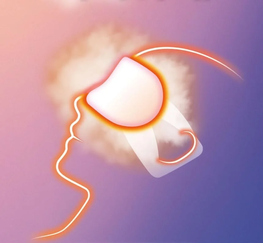 ماسک چشم بخار گرم مراقبت بهداشتی، اسطوخودوس و مریم گلی، 12 عدد در 2 جعبه