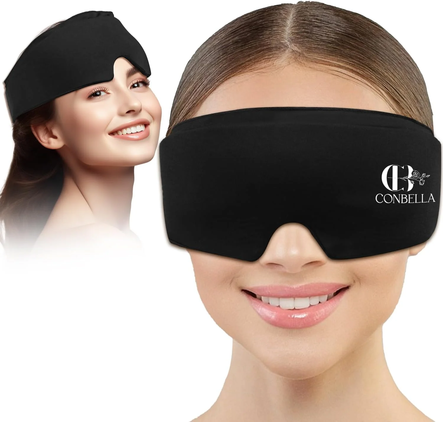 ماسک چشم خنک کننده برای پف چشم، ماسک ژلی چشم، کمپرس سرد برای پف، میگرن، سردرد، سیاهی دور چشم، قابل استفاده مجدد، انعطاف پذیر، ماسک خواب خنک کننده با ماندگاری طولانی برای مردان و زنان