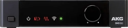 سیستم میکروفون بی‌سیم دیجیتال AKG DMS100 فرکانس 2.4 گیگاهرتز بدون نیاز به مجوز، صدای 24 بیت/48 کیلوهرتز، تاخیر 2.9 میلی‌ثانیه، برد 30 متر | 5100248-00