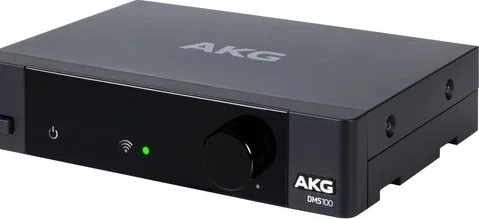 سیستم میکروفون بی‌سیم دیجیتال AKG DMS100 فرکانس 2.4 گیگاهرتز بدون نیاز به مجوز، صدای 24 بیت/48 کیلوهرتز، تاخیر 2.9 میلی‌ثانیه، برد 30 متر | 5100248-00