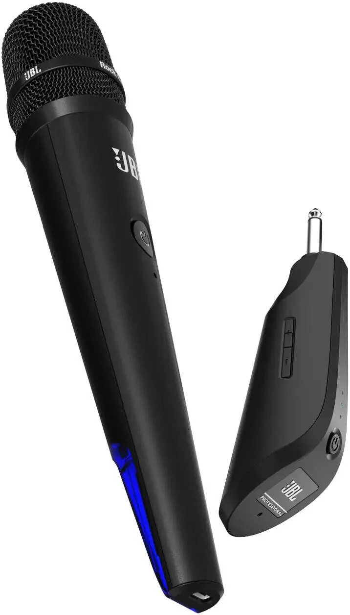 سیستم میکروفون بی سیم UHF مدل Rock ONE از JBL، با 10 ساعت زمان کارکرد، مکمل JBL EON ONE، دارای 10 فرکانس در دسترس، کپسول میکروفون VM200، توان 30 میلی وات، مشکی | Rock-ONE سیستم میکروفون بی سیم UHF مدل Rock ONE از JBL، با 10 ساعت زمان کارکرد، مکمل JBL EON ONE، دارای 10 فرکانس در دسترس، کپسول میکروفون VM200، توان 30 میلی وات، مشکی | Rock-ONE