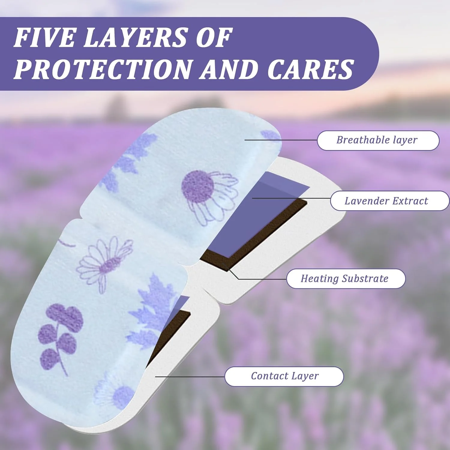 ماسک چشم گرم HIQUAY، بسته 10 عددی ماسک چشم بخار معطر خود گرم شونده با روغن اسانس اسطوخودوس برای رفع استرس، خشکی چشم و بهبود خواب، ست هدیه برای همه