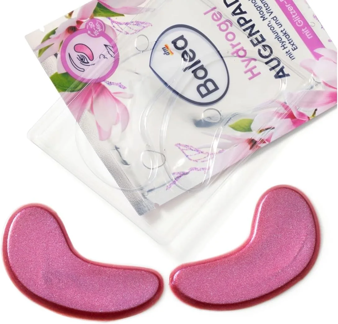 پدهای دور چشم هیدروژل اکلیلی باله آ (5 جفت، 5 x 2 عدد)، 10 ماسک چشم با هیالورون، عصاره ماگنولیا و ویتامین E