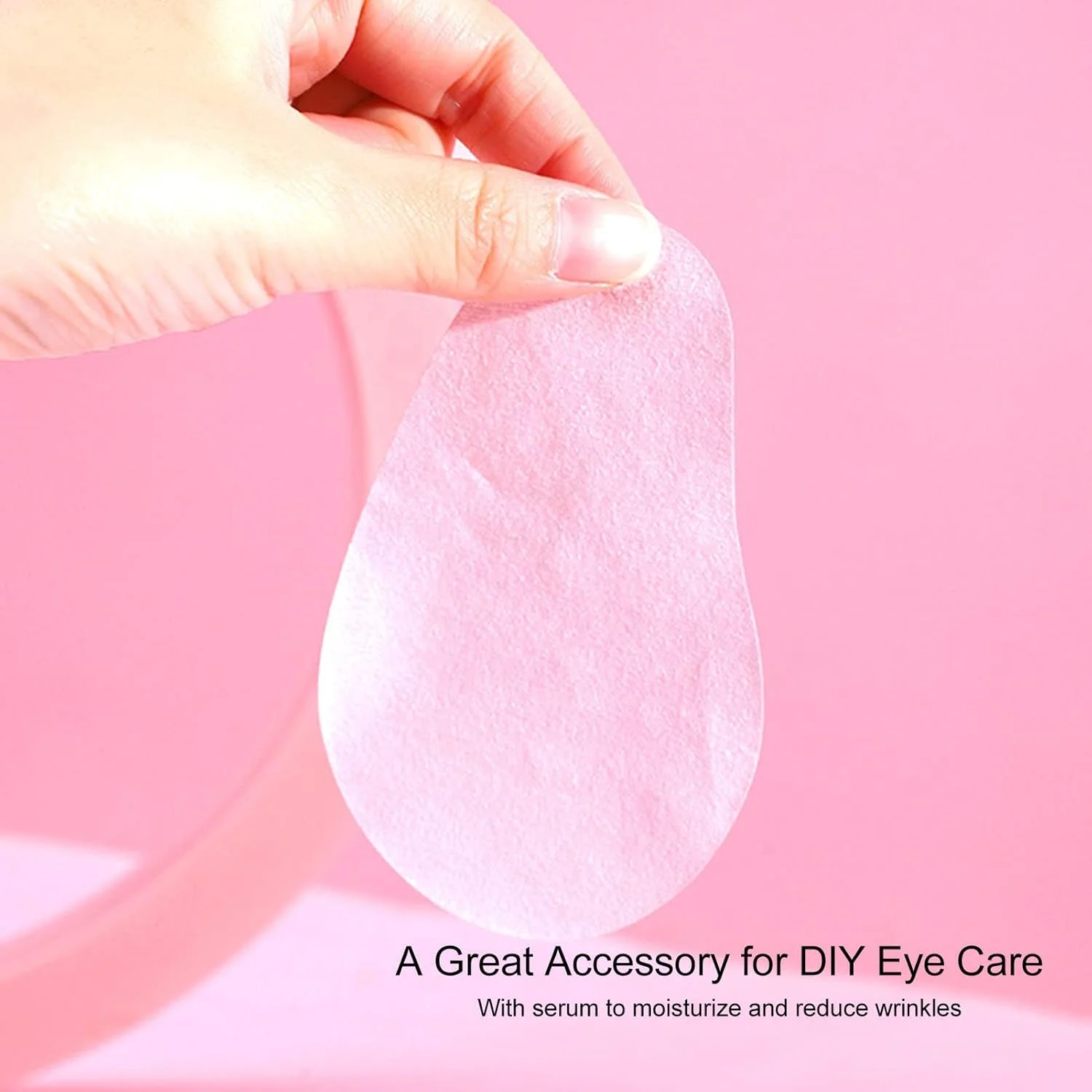 کاغذ ماسک چشم، 400 عدد کاغذ پنبه ای خشک، پد پنبه ای چشم برای مراقبت از پوست مرطوب کننده، اکستنشن مژه، ابزار مراقبت از چشم سالن خانگی