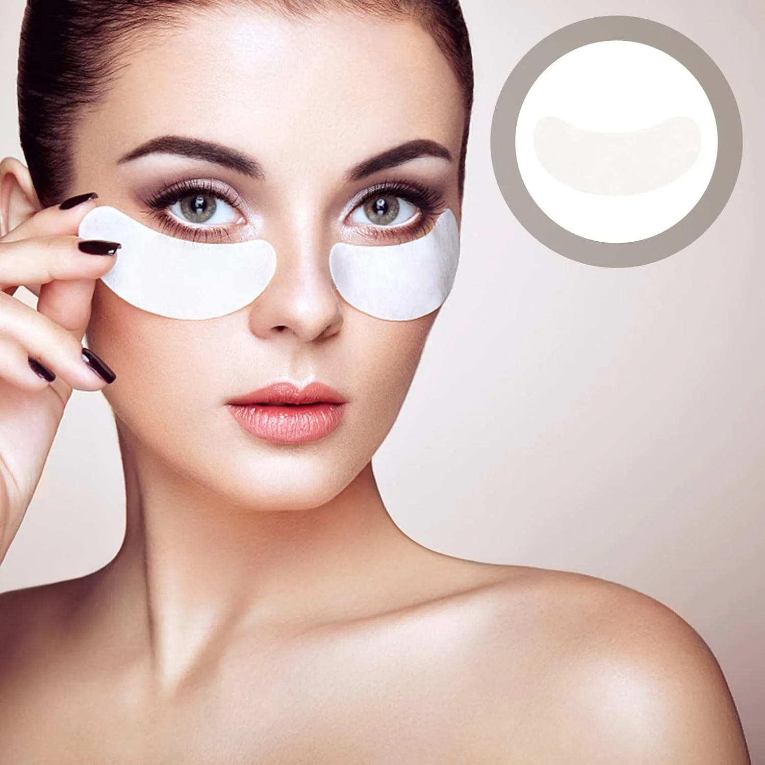 Healifty 1000 عدد ماسک چشم غیر بافته شده، ماسک زیباسازی چشم، کاغذ مراقبت از پوست چشم، پد چشم، فیلم مرطوب کننده چشم، پد مراقبت از پوست چشم، ماسک مرطوب کننده چشم