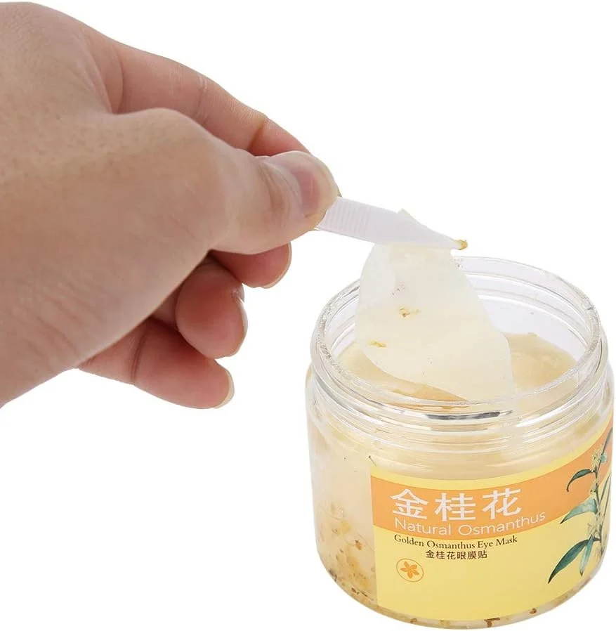 ماسک چشم اسمانتوس، ماسک چشم ضد چروک اسمانتوس زنانه، پچ مرطوب کننده پلک