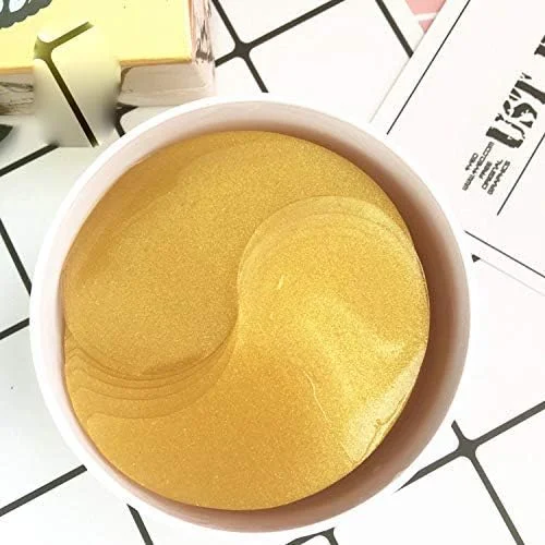 ماسک دور چشم طلا ۲۴ عیار ATREUS، ضد پیری، رفع تیرگی و پف، ضد چروک، مرطوب کننده و روشن کننده، ۳۰ جفت