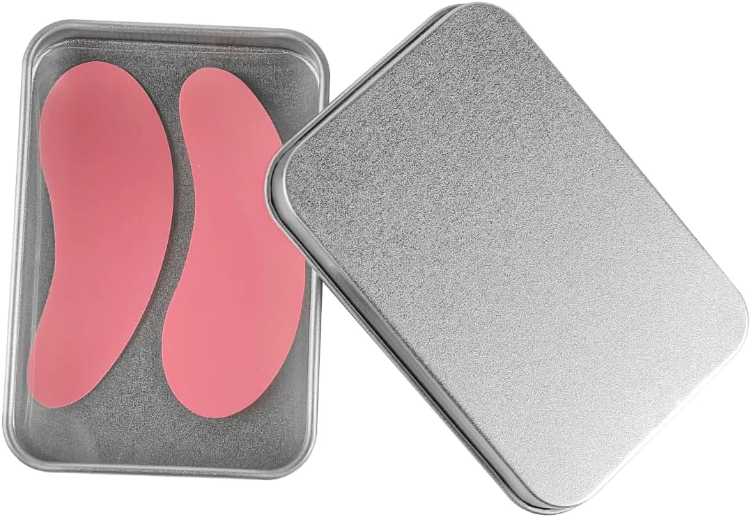 ماسک چشم سیلیکونی قابل استفاده مجدد سارینی، ماسک چشم زیبایی قابل شستشو، لیفت مژه، به همراه اپلیکاتور فلزی و جعبه حلبی، تسکین دهنده سیاهی و پف زیر چشم (صورتی) ماسک چشم سیلیکونی قابل استفاده مجدد سارینی، ماسک چشم زیبایی قابل شستشو، لیفت مژه، به همراه اپلیکاتور فلزی و جعبه حلبی، تسکین دهنده سیاهی و پف زیر چشم (صورتی)