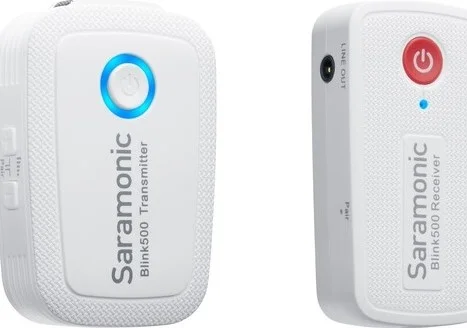 سیستم میکروفون یقه ای اومنی بی سیم Saramonic Blink 500 B1W با قابلیت نصب روی دوربین - سفید برفی | BLINK500B1W سیستم میکروفون یقه ای اومنی بی سیم Saramonic Blink 500 B1W با قابلیت نصب روی دوربین - سفید برفی | BLINK500B1W