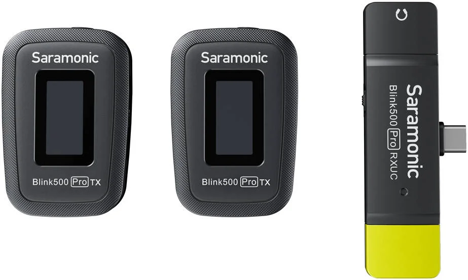 میکروفون بیسیم سارامونیک Blink500 Pro B6، فرستنده + فرستنده + گیرنده RXUC، گیرنده دو کاناله، قابل تعویض مونو/استریو، توان خروجی RF 10mW، عمر باتری 8 ساعت، برای دستگاههای اندرویدی، مشکی | Blink500 Pro B6 میکروفون بیسیم سارامونیک Blink500 Pro B6، فرستنده + فرستنده + گیرنده RXUC، گیرنده دو کاناله، قابل تعویض مونو/استریو، توان خروجی RF 10mW، عمر باتری 8 ساعت، برای دستگاههای اندرویدی، مشکی | Blink500 Pro B6