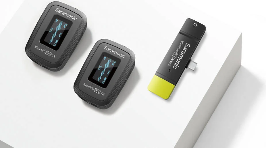 میکروفون بیسیم سارامونیک Blink500 Pro B6، فرستنده + فرستنده + گیرنده RXUC، گیرنده دو کاناله، قابل تعویض مونو/استریو، توان خروجی RF 10mW، عمر باتری 8 ساعت، برای دستگاههای اندرویدی، مشکی | Blink500 Pro B6 میکروفون بیسیم سارامونیک Blink500 Pro B6، فرستنده + فرستنده + گیرنده RXUC، گیرنده دو کاناله، قابل تعویض مونو/استریو، توان خروجی RF 10mW، عمر باتری 8 ساعت، برای دستگاههای اندرویدی، مشکی | Blink500 Pro B6