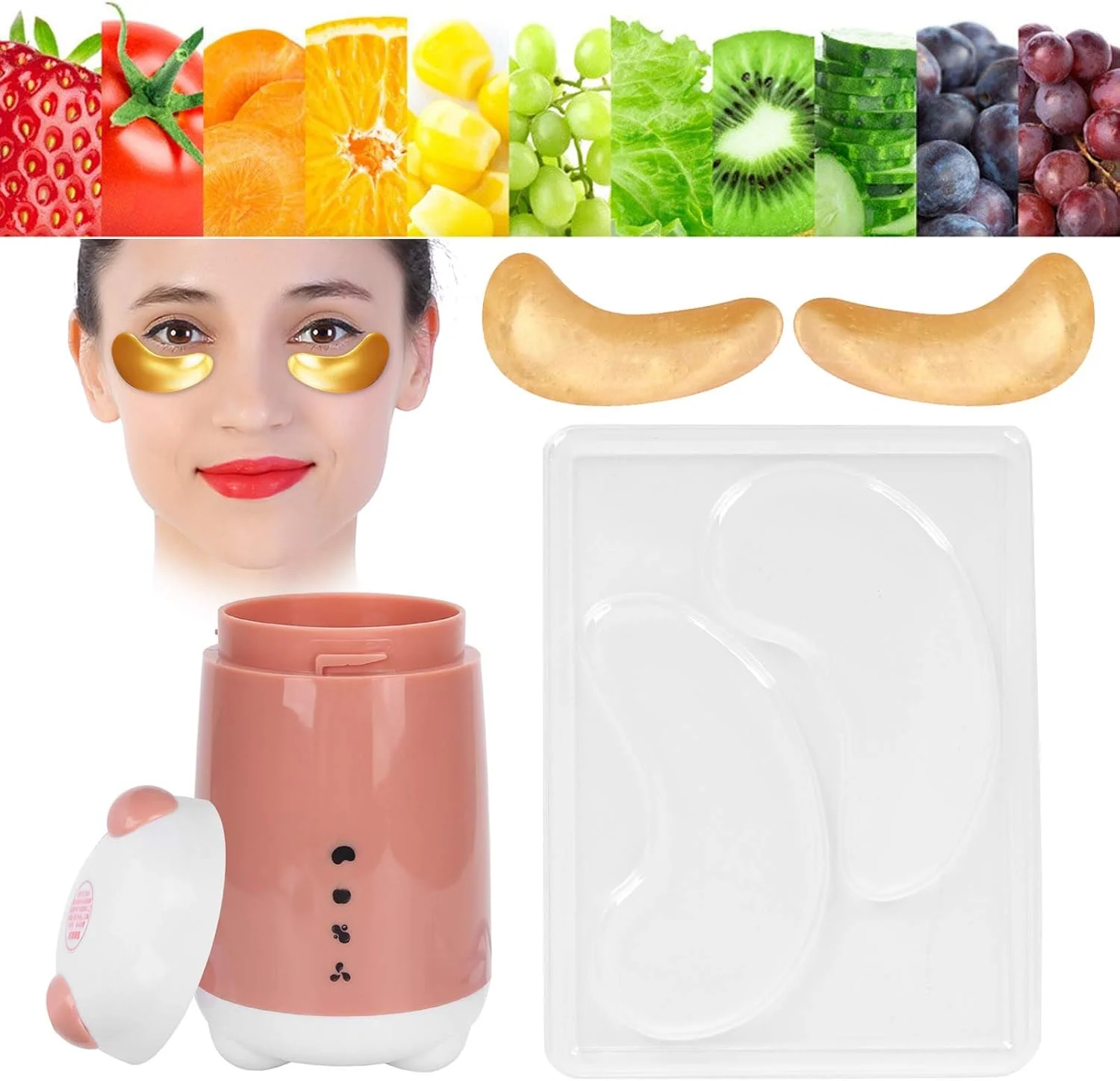 25 عدد قالب ماسک چشم DIY، قالب ماسک زیر چشم شفاف قابل حمل و استفاده مجدد برای دستگاه ماسک صورت