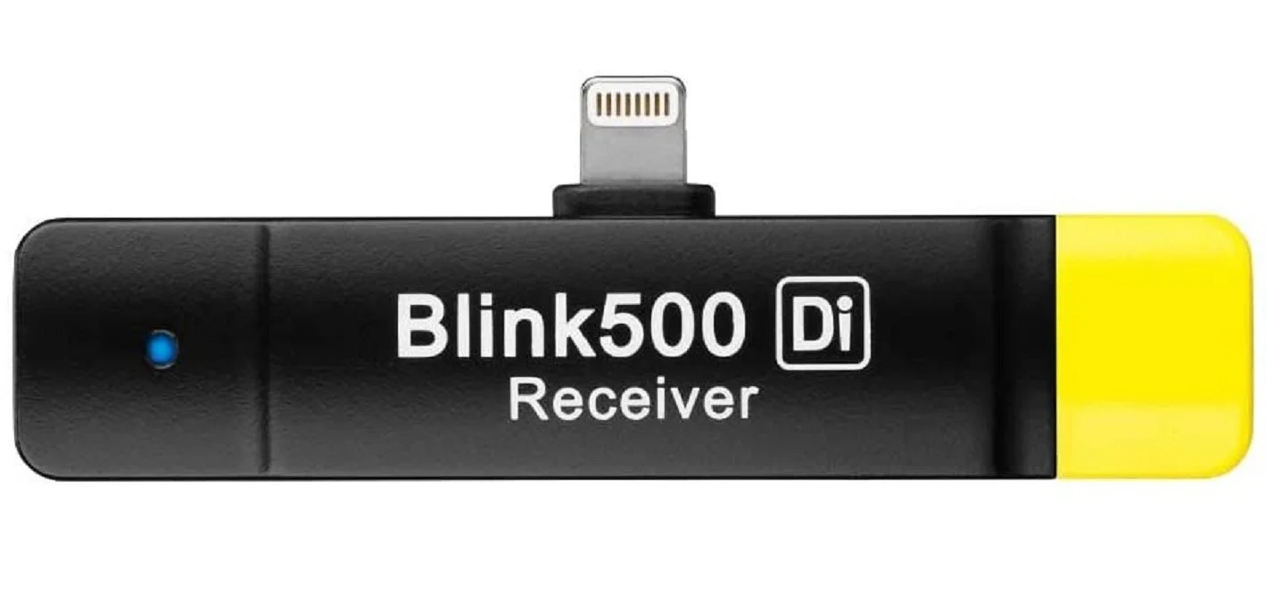 سیستم میکروفون بیسیم یقهای فوقالعاده فشرده 2.4 گیگاهرتزی سارامونیک Blink 500 B3 با گیرنده لایتنینگ دو کاناله بدون باتری برای آیفون و آیپد اپل | Blink500 B3 سیستم میکروفون بیسیم یقهای فوقالعاده فشرده 2.4 گیگاهرتزی سارامونیک Blink 500 B3 با گیرنده لایتنینگ دو کاناله بدون باتری برای آیفون و آیپد اپل | Blink500 B3