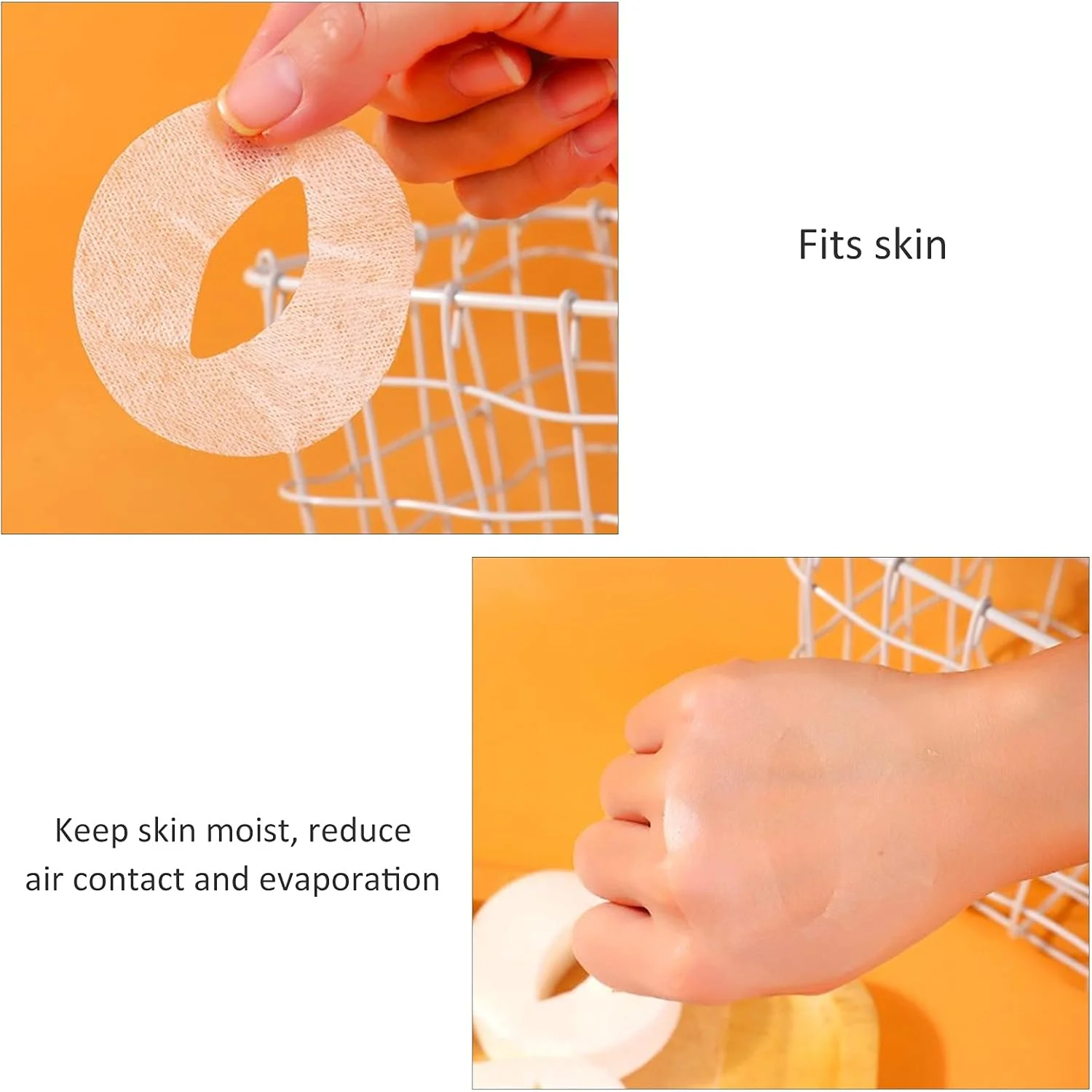 ۹۰۰ عدد پد ماسک چشم، کاغذ ماسک چشم، پد چشم مرطوب کننده فوق العاده نازک، پد مراقبت از چشم، پدهای ماسک چشم مرطوب کننده، لوازم جانبی مراقبت از چشم