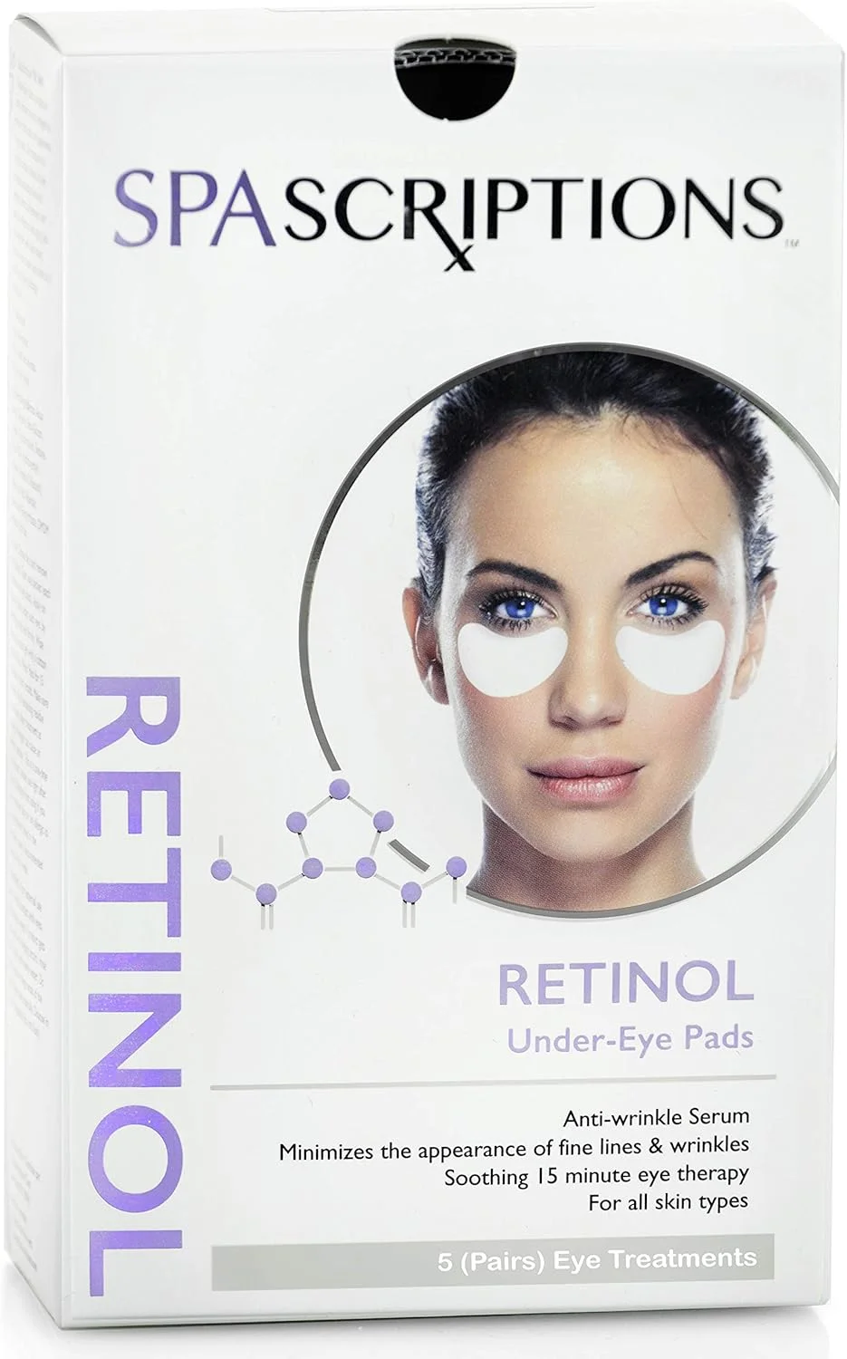پدهای زیر چشم رتینول SpaScriptions