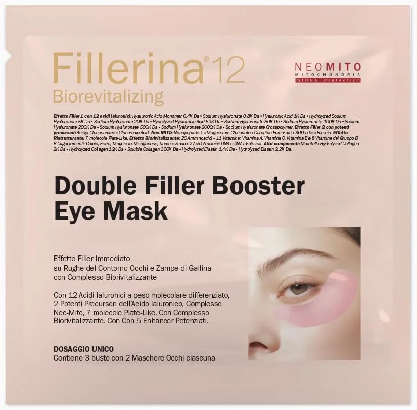 ماسک دور چشم احیا کننده و پرکننده فیلرینا 12 دابل فیلر نئو میتو