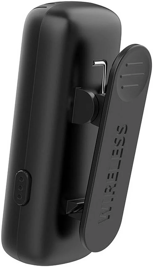 سیستم میکروفون یقه ای بی سیم یولانزی J12، الگوی دریافت صدای فراگیر 360 درجه، دارای ماژول حذف نویز هوشمند داخلی، دریافت بی سیم تا 20 متر، رابط لایتنینگ اپل، مشکی | J12 سیستم میکروفون یقه ای بی سیم یولانزی J12، الگوی دریافت صدای فراگیر 360 درجه، دارای ماژول حذف نویز هوشمند داخلی، دریافت بی سیم تا 20 متر، رابط لایتنینگ اپل، مشکی | J12