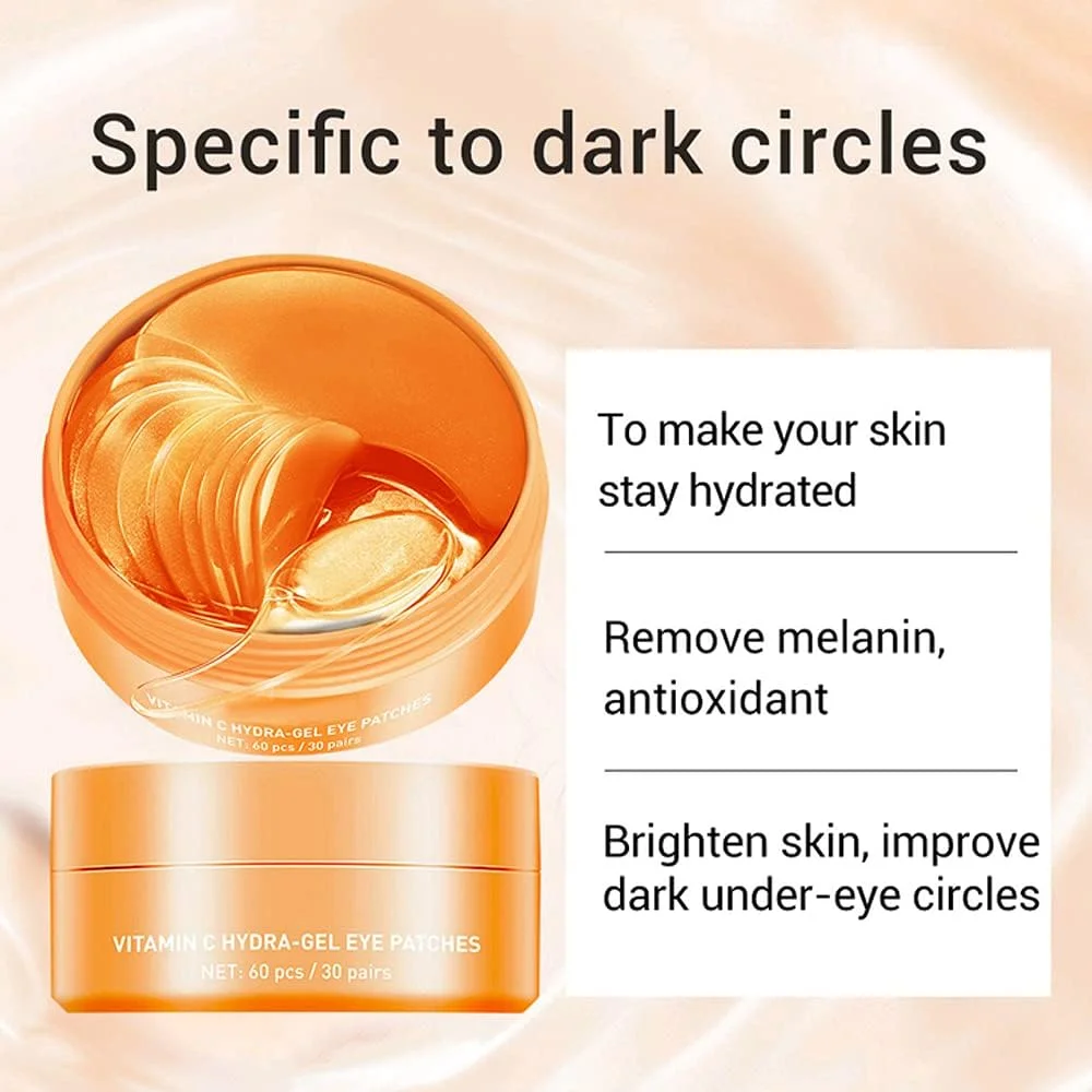پد زیر چشم ویتامین C، 30 جفت (بسته 1 عددی) پد زیر چشم ویتامین C، 30 جفت (بسته 1 عددی)