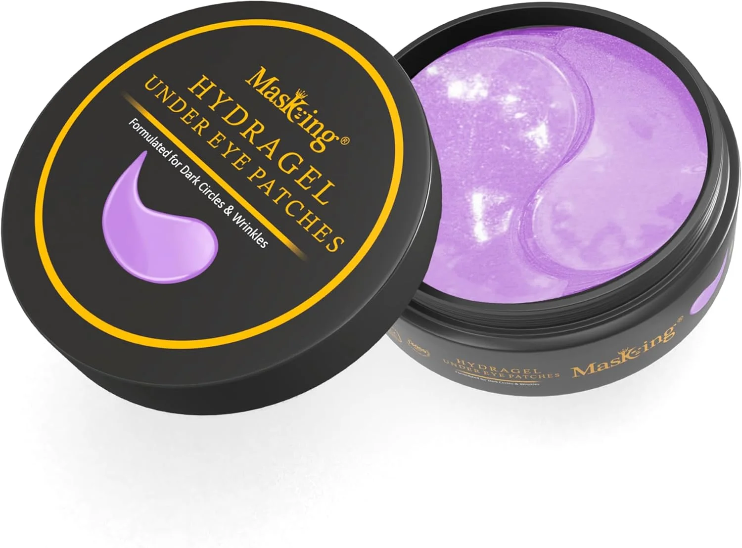 پدهای زیر چشم برای کاهش تیرگی و چین و چروک، حاوی ویتا کوکتل و کلاژن ۱۵۰۰۰ ppm برای بانوان (۶۰ عدد)