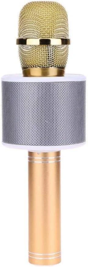 میکروفون استریو کارائوکه بلوتوث بی سیم مدل Ws8581 با پورت USB میکروفون استریو کارائوکه بلوتوث بی سیم مدل Ws8581 با پورت USB