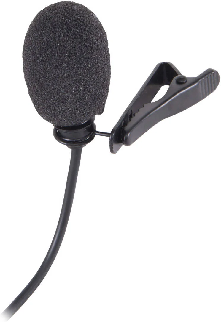 میکروفون یقه ای کندانسر EIKON LCH100SE، کپسول کندانسر Back Electret، الگوی قطبی Omni-Directional، اتصال Mini Jack 3.5 میلی متری، مشکی | LCH100SE