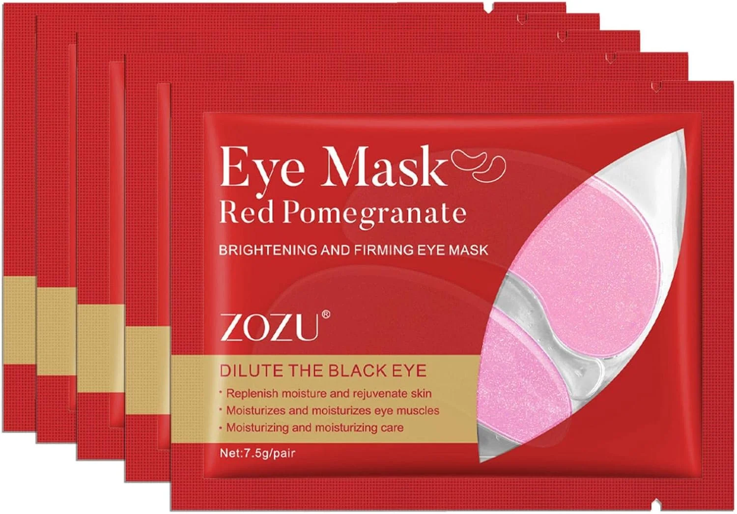 پدهای مراقبت از پوست دور چشم | پد طلای 24 عیار برای رفع خستگی و تیرگی دور چشم، محافظت از پف زیر چشم، نوارهای لیفت پلک 24 عیار کاهش دهنده سیاهی دور چشم، خستگی چشم، پف زیر چشم و چین و چروک.