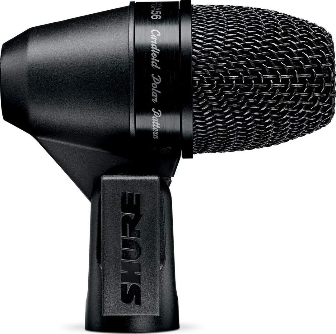 مجموعه میکروفون درام Shure PGA Drum Kit 4 - بسته 4 عددی میکروفون ضروری درام برای کیک، اسنر و تامز به همراه کابل و کیف | PGADRUMKIT4