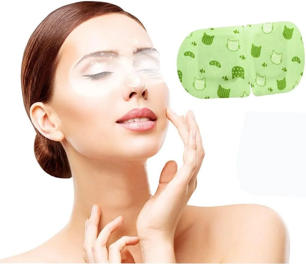 بسته 10 عددی ماسک چشم بخار گرمایشی Goodern برای خشکی چشم، ماسک چشم گرم یکبار مصرف برای کمپرس گرم، ماسک چشم گرم SPA برای تسکین سیاهی و پف کردگی - بدون عطر