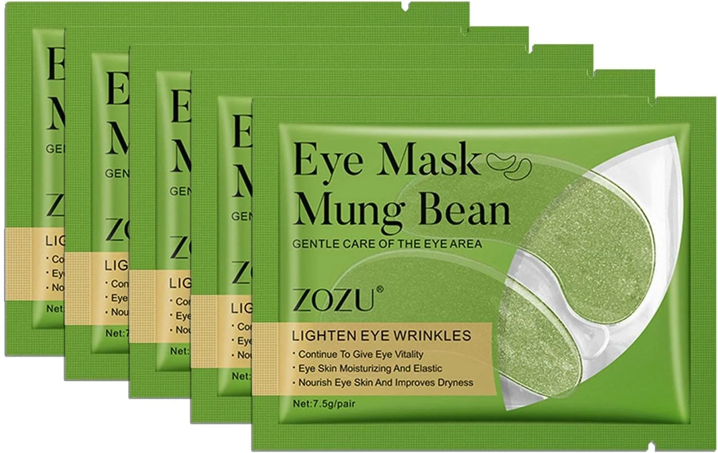 پچ زیر چشم، پچ زیر چشم، مراقبت شخصی بدون خشونت، کمتر خسته به نظر برسید و چین و چروک و خطوط ریز زیر چشم را کاهش دهید، پچ طلایی چشم پوست شما را احیا و شاداب می کند.