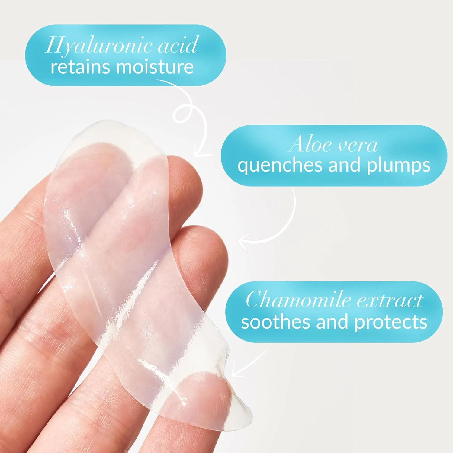 پد دور چشم بایو آنزیم تالیکا (بسته 3 عددی) - پدهای فوق العاده مرطوب کننده فوری زیر چشم برای بزرگسالان - ماسک چشم برای سیاهی دور چشم، خستگی چشم و پف