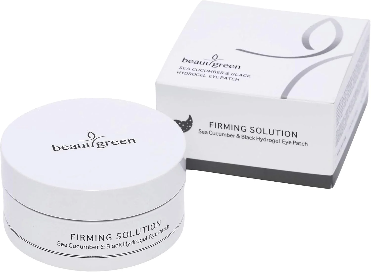 ماسک دور چشم خیار دریایی و هیدروژل سیاه سفت کننده، 30 جفت / پچ زیر چشم برای استحکام پوست، حلقه های تیره، ضد پیری و ضد چروک