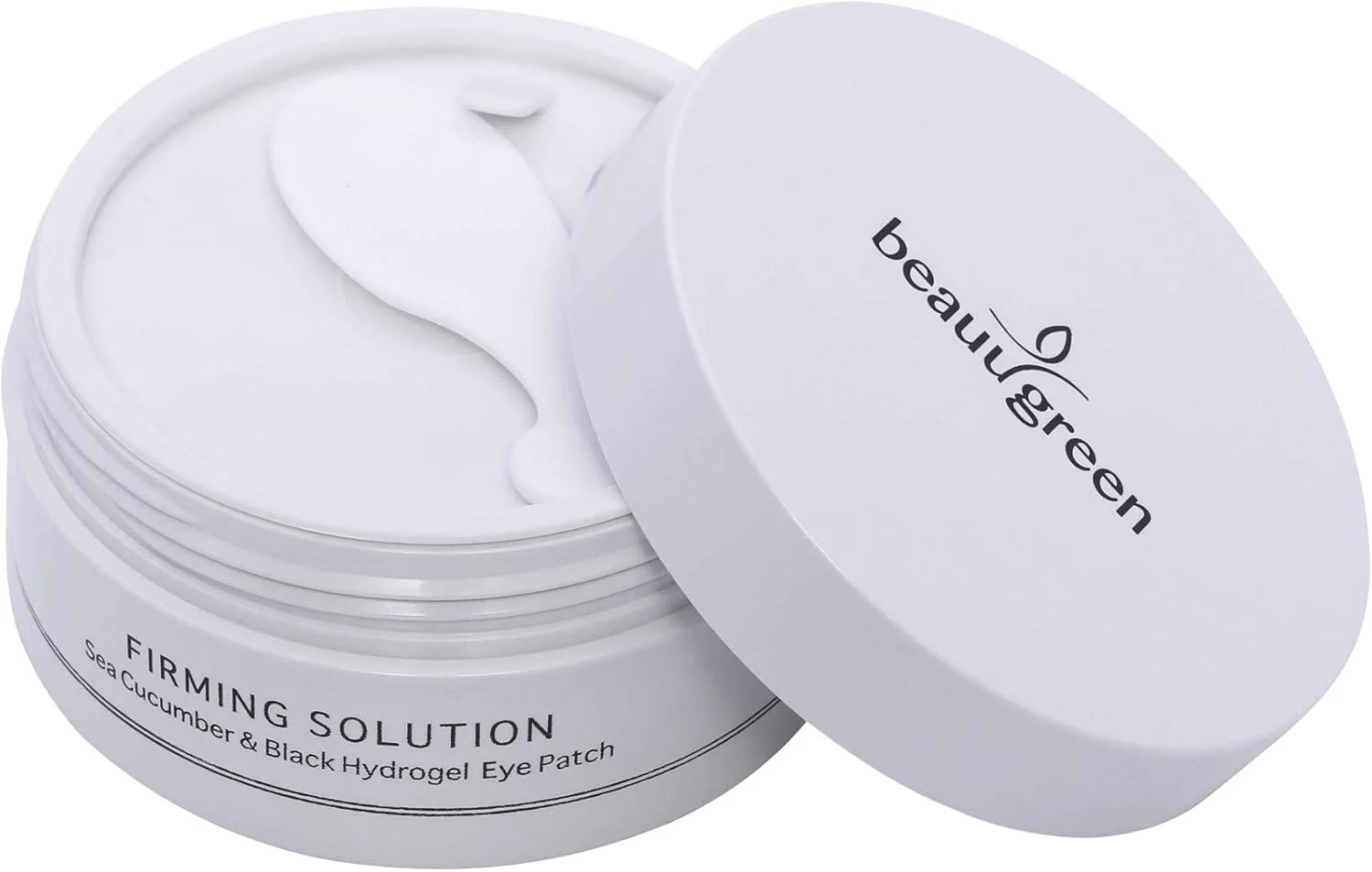 ماسک دور چشم خیار دریایی و هیدروژل سیاه سفت کننده، 30 جفت / پچ زیر چشم برای استحکام پوست، حلقه های تیره، ضد پیری و ضد چروک