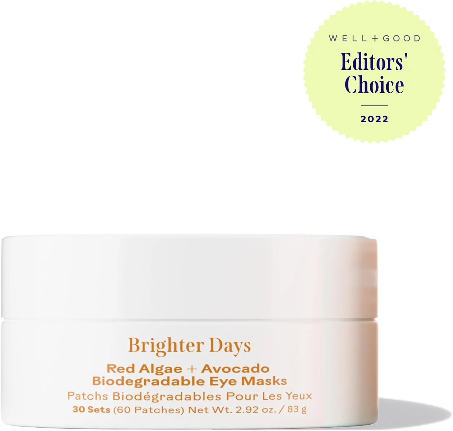 تری شیپس - ماسک دور چشم جلبک قرمز + آووکادو برای روزهای روشن | کاهش پف، آبرسانی، شاداب کننده پوست زیر چشم | بدون تست حیوانی، وگان، بدون پارابن، ایمن برای پوست حساس (30 جفت | 84 گرم)