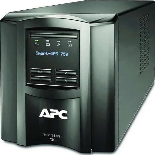 APC SMT750IC 750VA Line Interactive,Smart-UPS Tower, 230V Input Voltage, 6x IEC C13 outlets, SmartConnect Port+SmartSlot, AVR, LCDt | SMT750IC