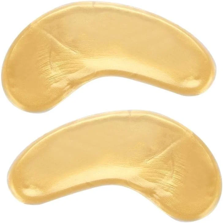 ماسک طلایی دور چشم، پچ های کلاژن زیر چشم برای رفع سیاهی و پف زیر چشم، پدهای ژلی ضد پیری دور چشم، مرطوب کننده عمیق و بهبود خاصیت ارتجاعی (15 عدد)